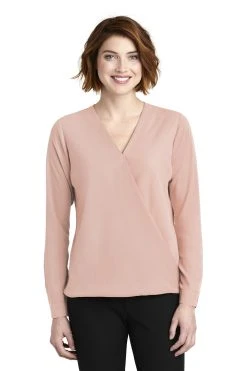 Ladies Wrap Blouse -Port Authority Shop 3b8b99393ace36