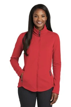 Ladies Collective Smooth Fleece Jacket -Port Authority Shop 3d1118544ff88e
