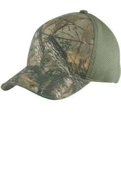 Unisex Camouflage Cap With Air Mesh Back