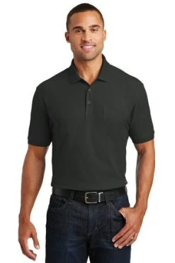 Core Classic Pique Pocket Polo -Port Authority Shop 3fed1276a117b6