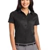 Ladies Short Sleeve Easy Care Shirt -Port Authority Shop 406982031e550d
