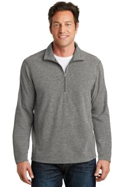Heather Microfleece 1/2-Zip Pullover -Port Authority Shop 4203b9094b6e8c