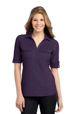 Ladies Oxford Pique Double Pocket Polo 16 Ladies Oxford Pique Double Pocket Polo -Port Authority Shop 492c242dd34acd
