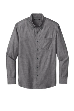 Unisex Long Sleeve Chambray Easy Care Shirt -Port Authority Shop 493e4695ad41f1