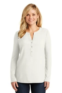 Ladies Concept Henley Tunic -Port Authority Shop 4a92f6c7d2cc52