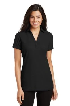 Ladies Silk Touch Y-Neck Polo 21 Ladies Silk Touch Y-Neck Polo -Port Authority Shop 4b549e61ad281b