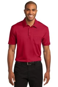 Silk Touch Performance Pocket Polo -Port Authority Shop 55435434fede20