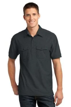 Oxford Pique Double Pocket Polo -Port Authority Shop 576842d9d46d76