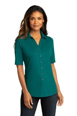 Ladies City Stretch Top -Port Authority Shop 5a2b22bd2b7bc3