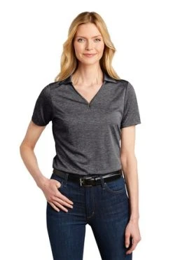 Ladies Shadow Stripe Polo -Port Authority Shop 5a2b7ec8e8c560