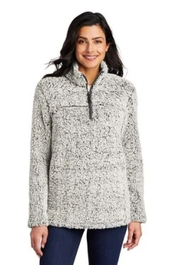 Ladies Cozy 1/4-Zip Fleece