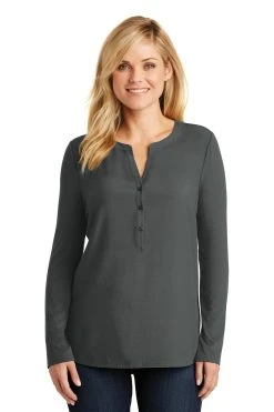 Ladies Concept Henley Tunic -Port Authority Shop 5b42b9bee7f292