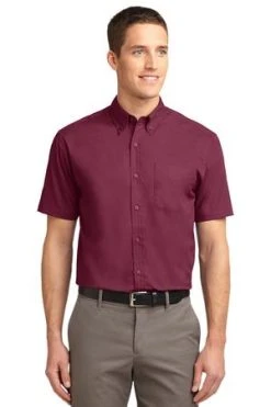 Adult Short Sleeve Easy Care Shirt -Port Authority Shop 5bdd5a722c167a