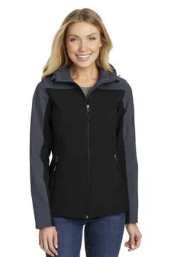 Ladies Hooded Core Soft Shell Jacket