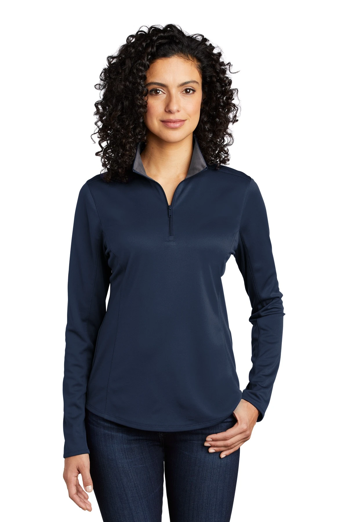 Ladies Silk Touch Performance 1/4-Zip 11 Ladies Silk Touch Performance 1/4-Zip - Image 9