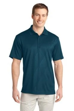 Tech Embossed Polo