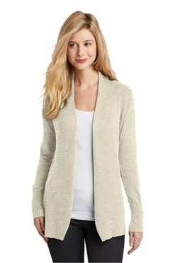 Ladies Open Front Cardigan Sweater -Port Authority Shop 641c6998b638ab