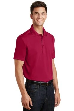 Poly-Charcoal Blend Pique Polo -Port Authority Shop 643555f6e8803b