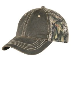 Pigment Print Camouflage Cap
