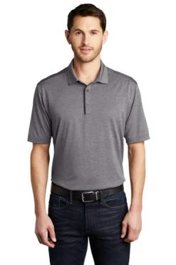 Adult Unisex Shadow Stripe Polo -Port Authority Shop 678e74fffd533f