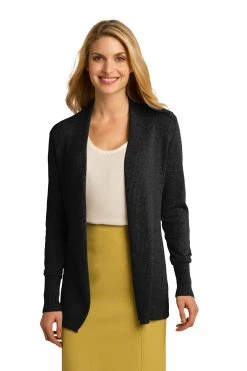 Ladies Open Front Cardigan Sweater -Port Authority Shop 68e3770fcd903e