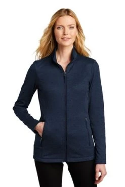 Ladies Collective Striated Fleece Jacket -Port Authority Shop 6a7f28afebbcd6
