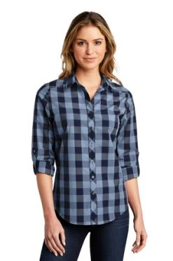 Ladies Everyday Plaid Shirt -Port Authority Shop 6cdf65226c12a0