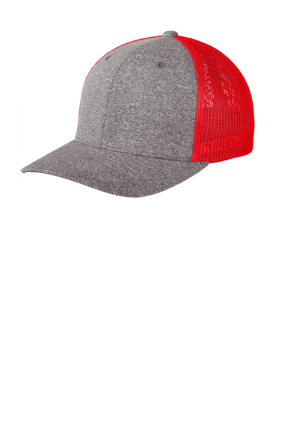 Unisex Flexfit Melange Mesh Back Trucker Cap 9 Unisex Flexfit Melange Mesh Back Trucker Cap - Image 7