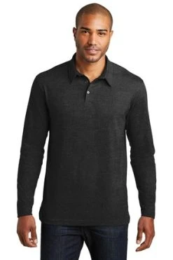 Long Sleeve Meridian Cotton Blend Polo 14 Long Sleeve Meridian Cotton Blend Polo -Port Authority Shop 7815e288fa3294