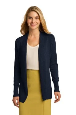 Ladies Open Front Cardigan Sweater -Port Authority Shop 7a1353e69fe0ba
