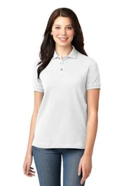 Ladies Heavyweight Cotton Pique Polo 22 Ladies Heavyweight Cotton Pique Polo -Port Authority Shop 7a1cb396a26fcf