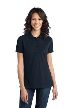 Ladies Stretch Pique Polo -Port Authority Shop 7be1e713eb8812