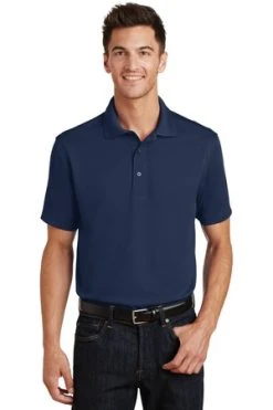Poly-Charcoal Blend Pique Polo -Port Authority Shop 7d3f9cc71cc26c