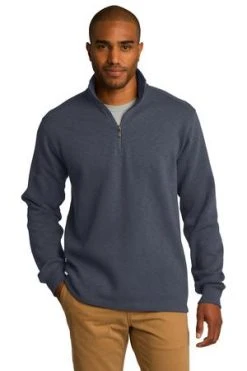 Adult Slub Fleece 1/4-Zip Pullover -Port Authority Shop 7e1380bbe29a2e