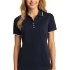 Ladies Rapid Dry Tipped Polo -Port Authority Shop 7ee88a43c43b6f