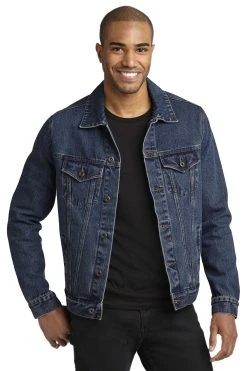 Adult Unisex Denim Jacket -Port Authority Shop 80aa17434d4ea0