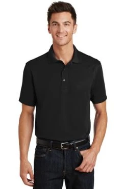 Poly-Charcoal Blend Pique Polo -Port Authority Shop 8207f0db78d0a1