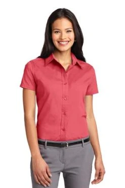 Ladies Short Sleeve Easy Care Shirt -Port Authority Shop 843b553f0b5835