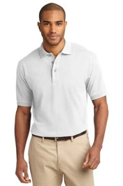 Heavyweight Cotton Pique Polo -Port Authority Shop 869443df0bf25d