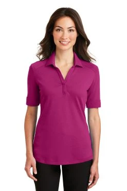 Ladies Silk Touch Interlock Performance Polo -Port Authority Shop 86ecba2b68466e