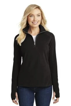 Ladies Microfleece 1/2-Zip Pullover -Port Authority Shop 8d762472548edb
