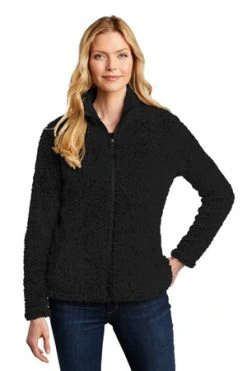 Ladies Cozy Fleece Jacket -Port Authority Shop 8e7c0748d2a7a4