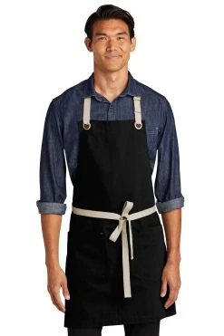 Unisex Canvas Full-Length Two-Pocket Apron -Port Authority Shop 8eb6d1b5a87b77