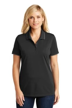 Ladies Dry Zone UV Micro-Mesh Tipped Polo -Port Authority Shop 8f0bd67b38a69f
