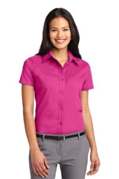 Ladies Short Sleeve Easy Care Shirt -Port Authority Shop 8fc1e832b34abc