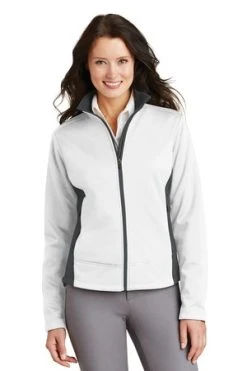 Ladies Two-Tone Soft Shell Jacket