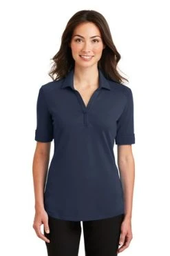 Ladies Silk Touch Interlock Performance Polo -Port Authority Shop 90f0169bc1a589