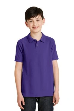 Youth Unisex Silk Touch Polo -Port Authority Shop 938061d9d03a68