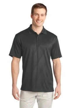 Tech Embossed Polo -Port Authority Shop 95d18e3d35b278