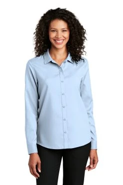Ladies Long Sleeve Performance Staff Shirt -Port Authority Shop 99942cdeee3361